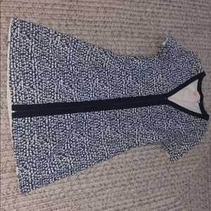 Tory Burch full front zip dress